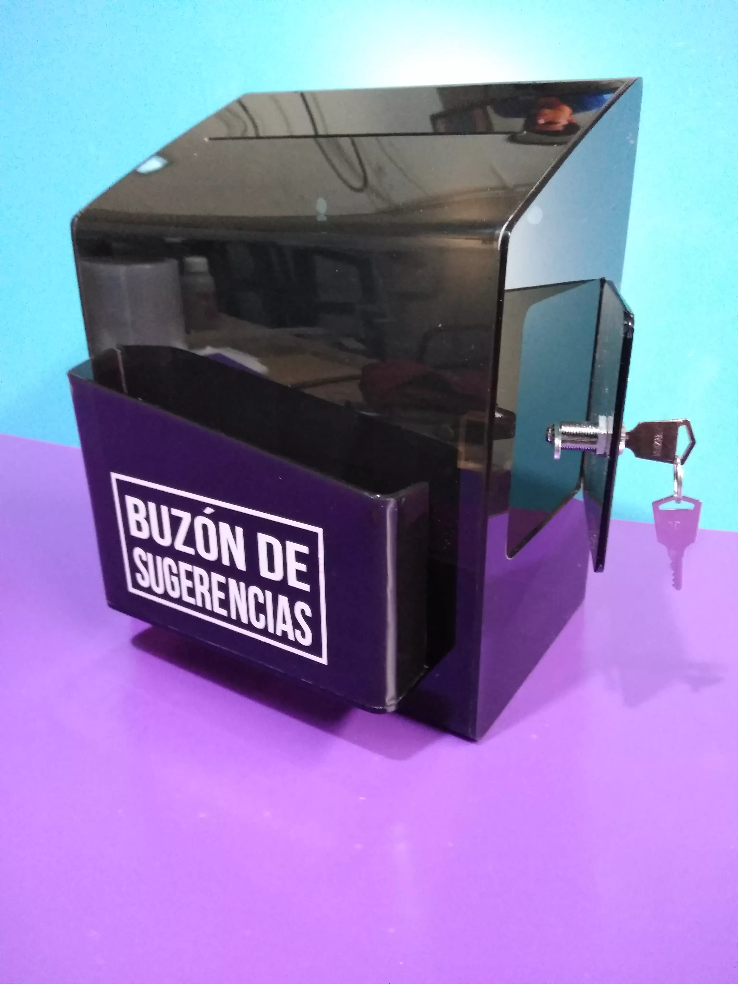 Buzón de sugerencias Acrílico